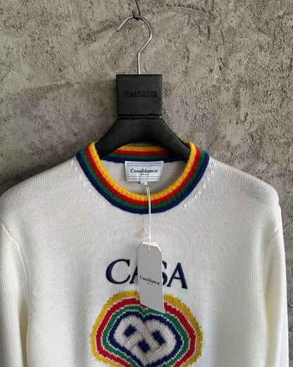 Casablanca Logo Sweater