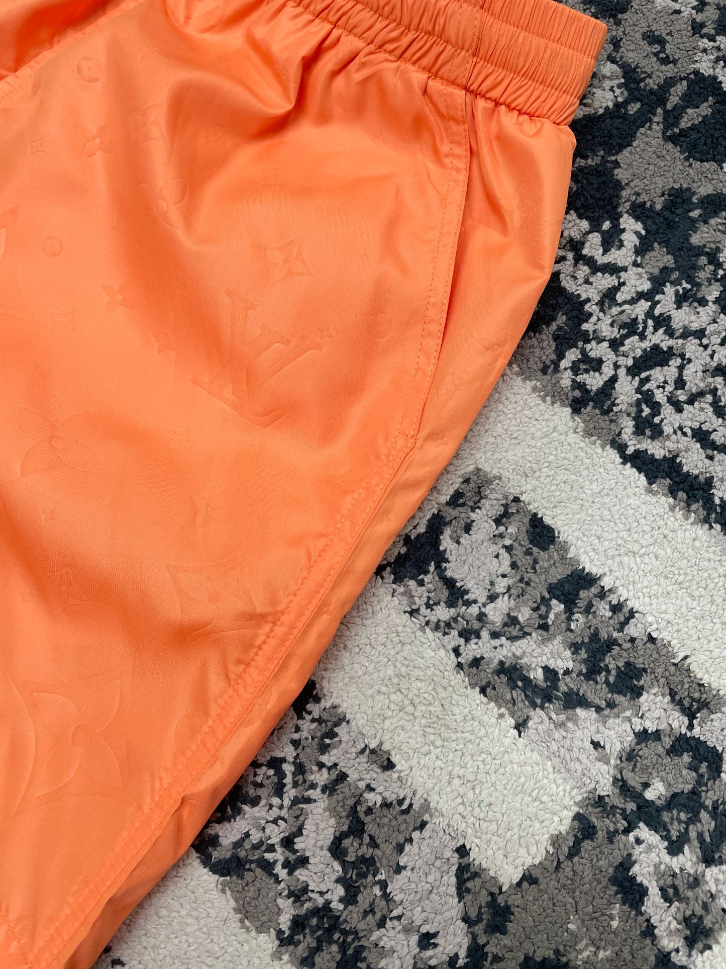 Lv Monogram Nylon Swim Board Shorts