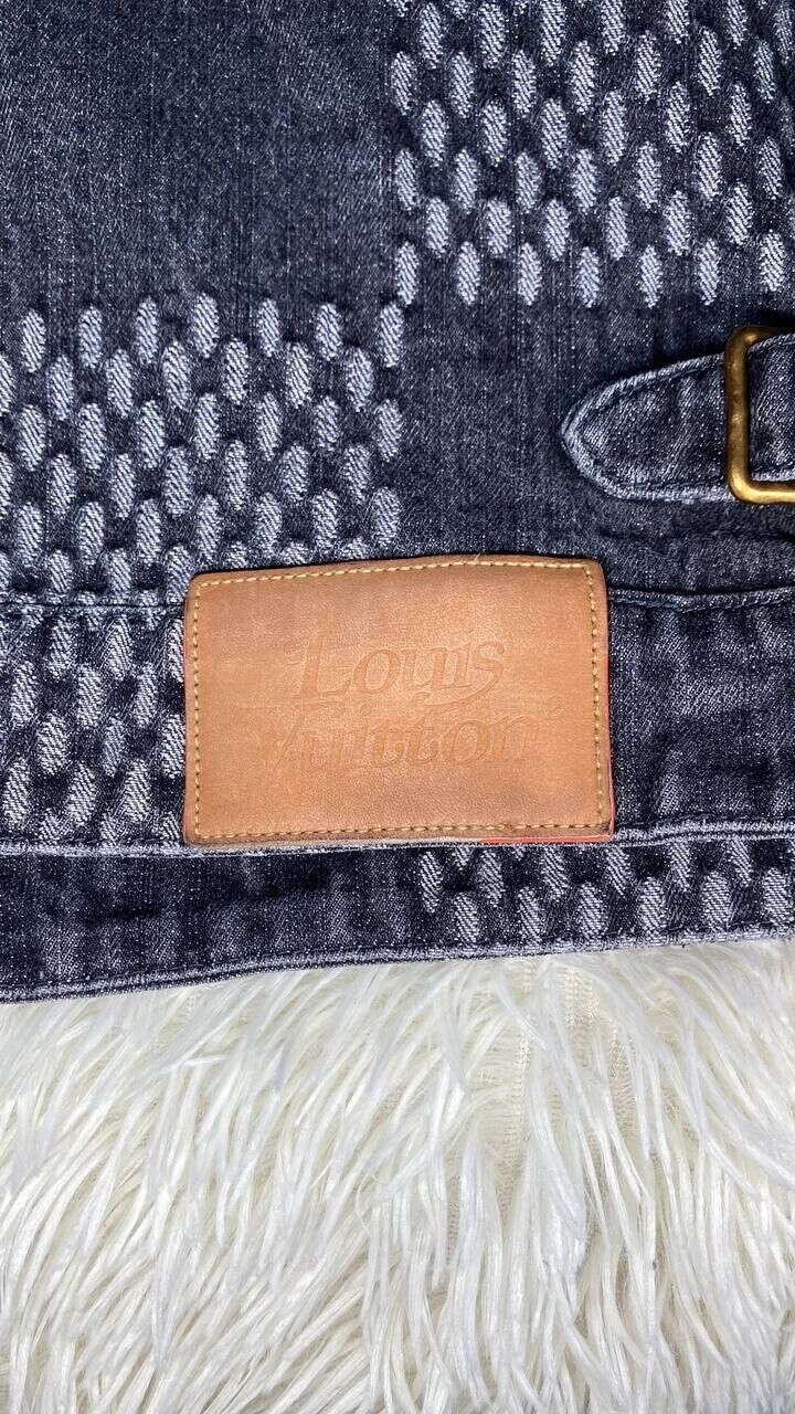 Lv X Supreme Monogram Denim Jacket