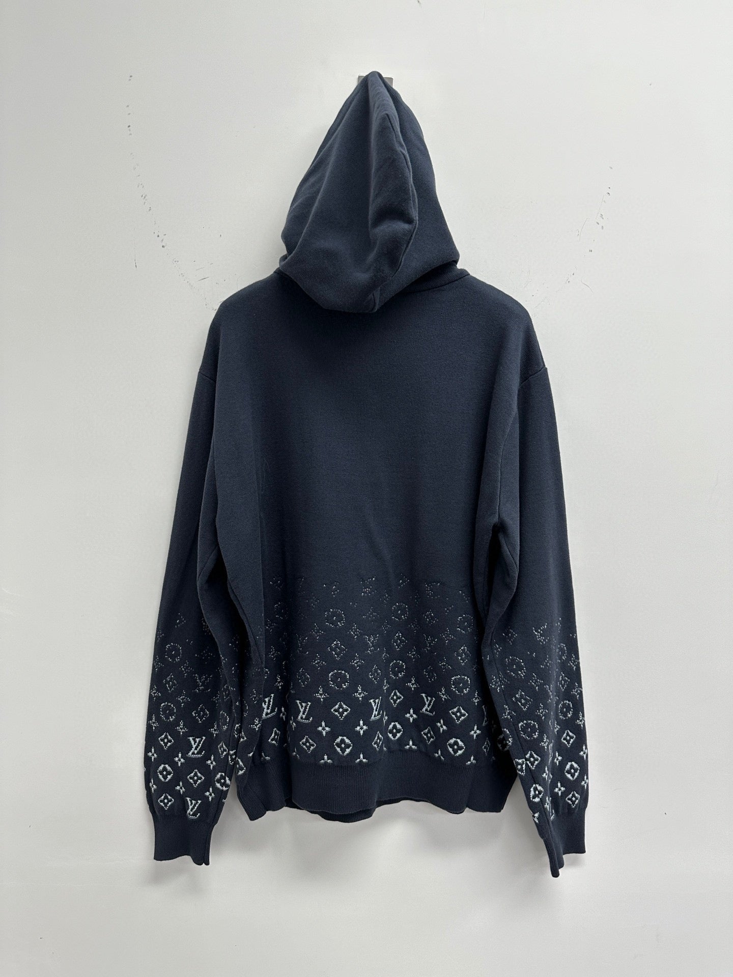 Lv Monogram Gradient Cotton Hoodie