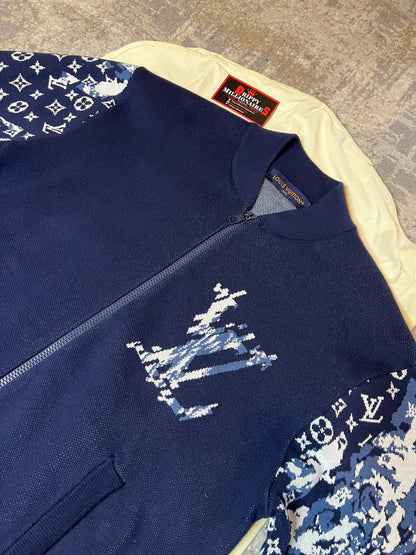 LV Zipped Cotton Blend Blouson