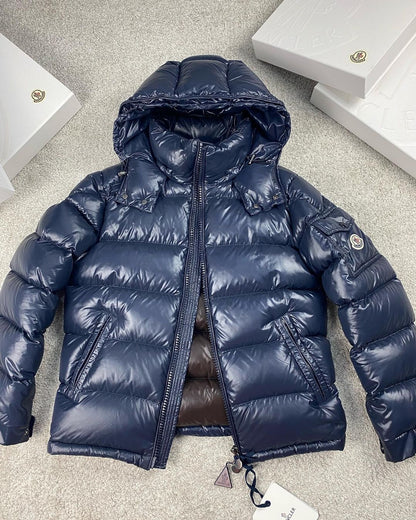 MAYA NAVY DOWN JACKET