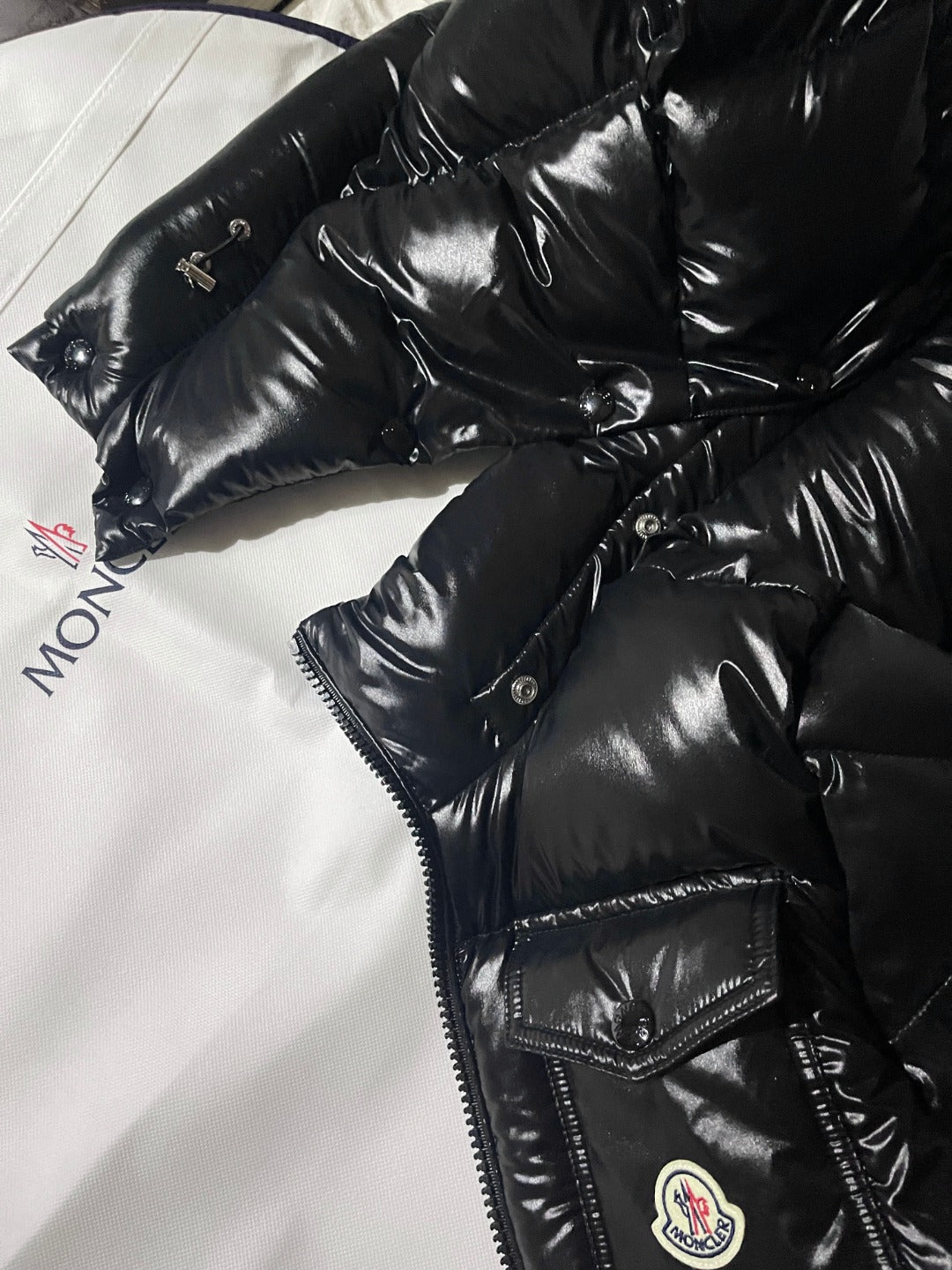 Mnclr Men's Black Montbeliard Jacket