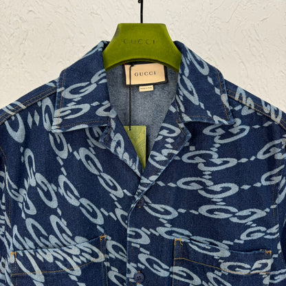 Gucci Denim GG Shirt