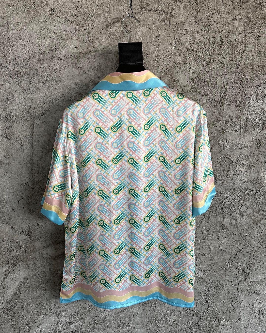 Casablanca Short Silk Shirt