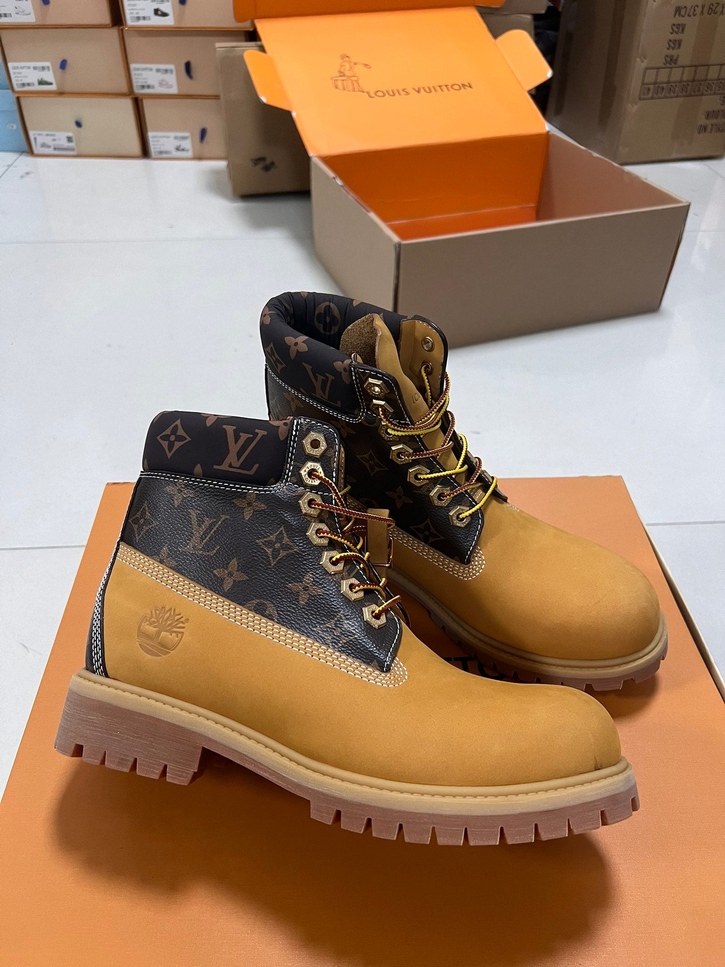 LV x Timberland 6-In Ankle Boot
