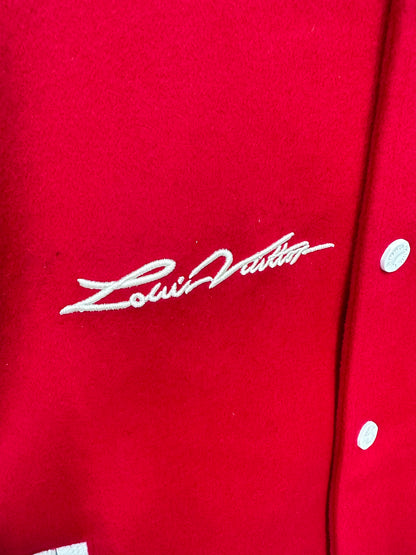 Lv Pharel Mix Leather Varsity Blouson