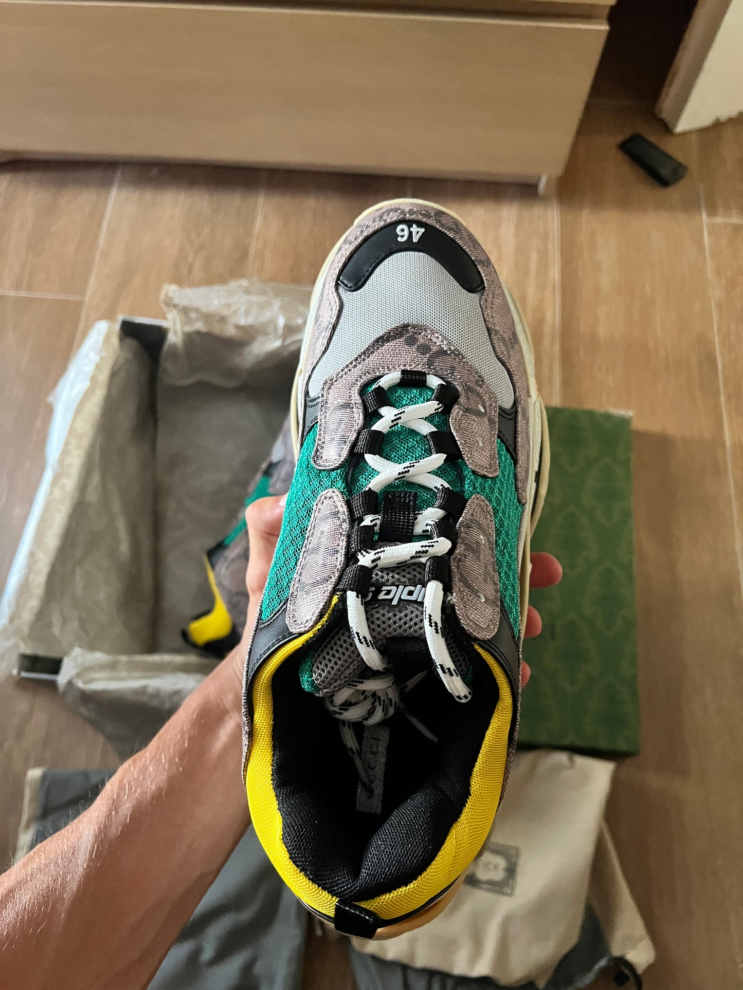 GG x BALE The Hacker Project Triple S
