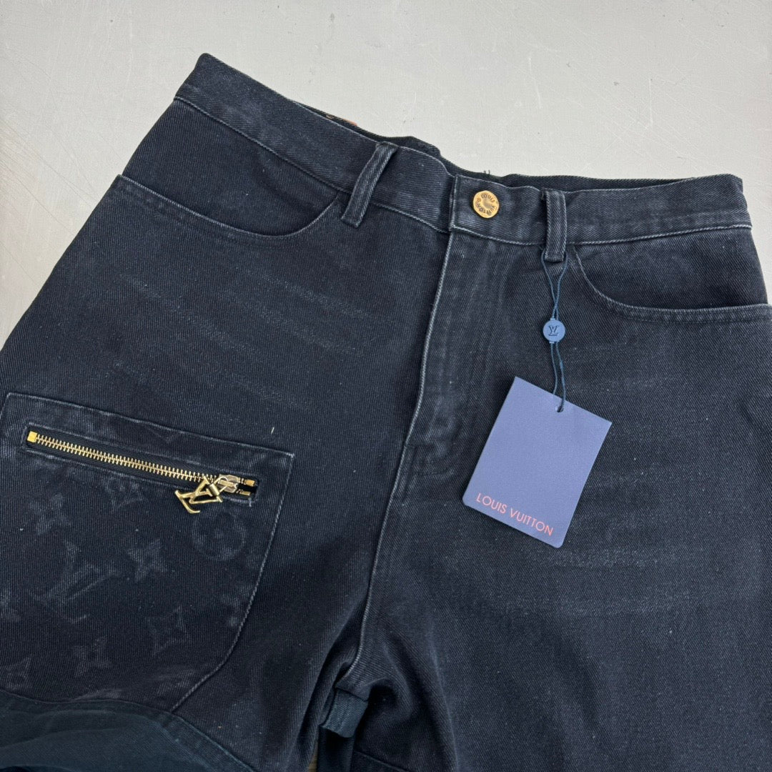 LV Monogram Denim Pants
