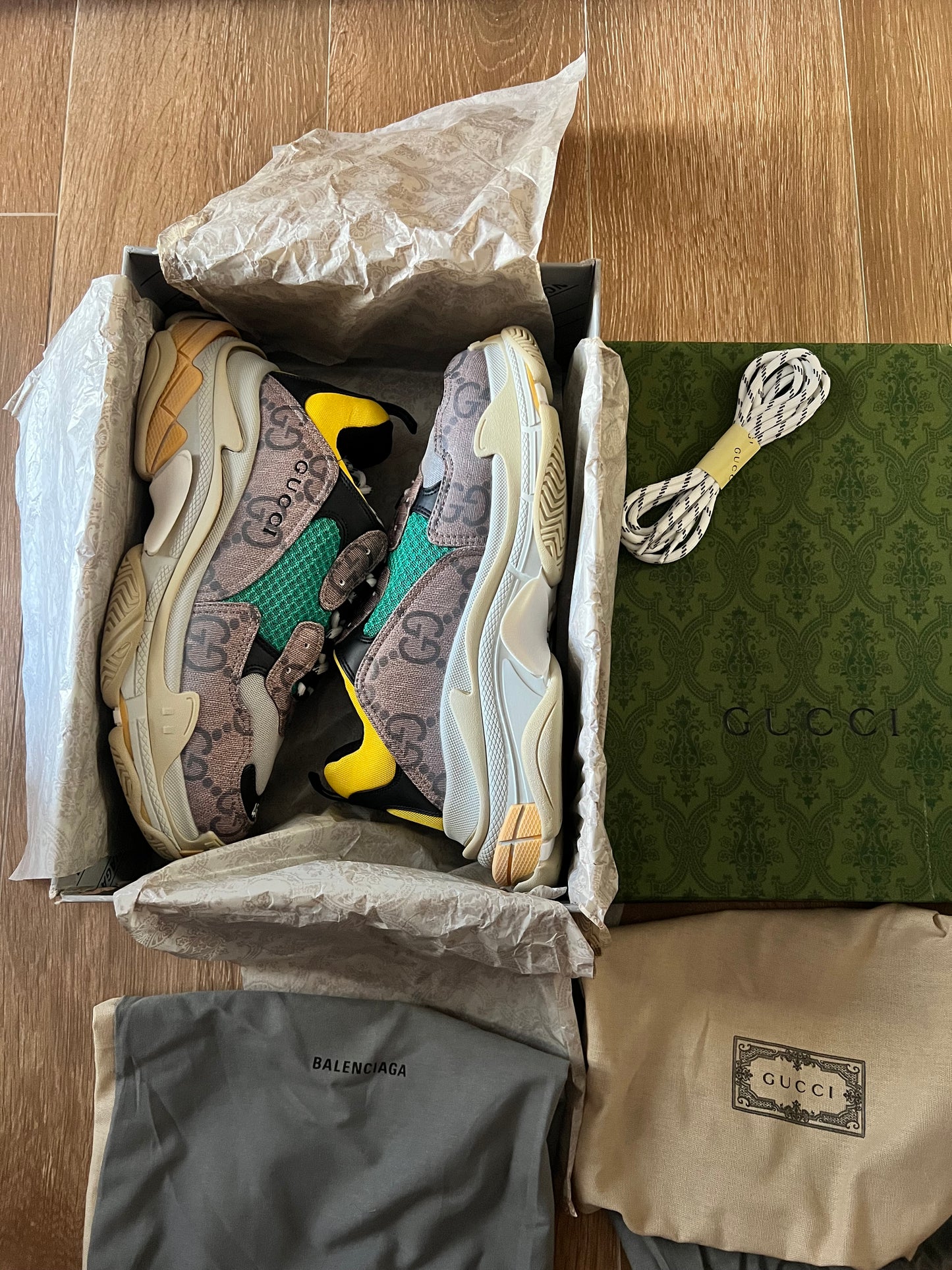 GG x BALE The Hacker Project Triple S