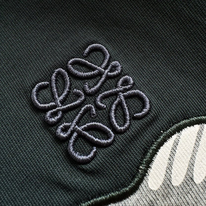 LOEWE Logo Embroidered Cotton Jersey T-Shirt