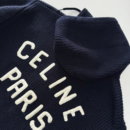 CLN home logo hoodied jacket