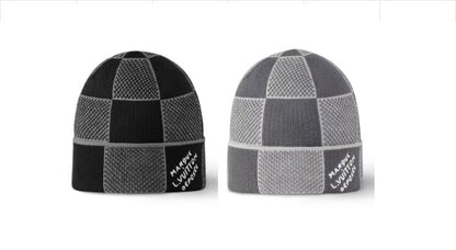 Lv Damier Heritage Scarf & Beanie