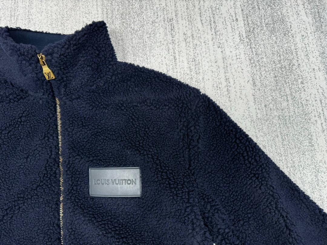 LV Fleece Blouson Navy
