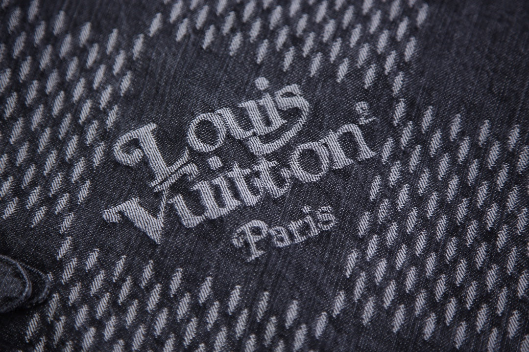 Lv X Supreme Monogram Denim Jacket