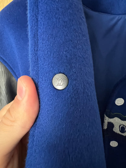 LV Embroidered Varsity Blouson