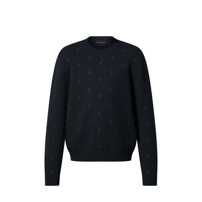 LV Blouson All Over Embroidered Crewneck