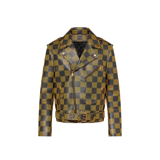 Lv Leather Jacket