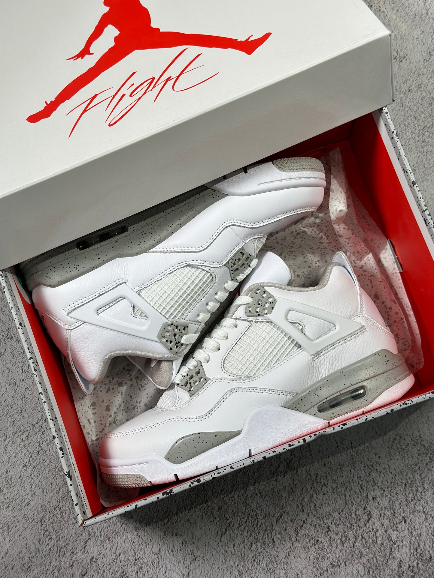 AJ4 Tech White