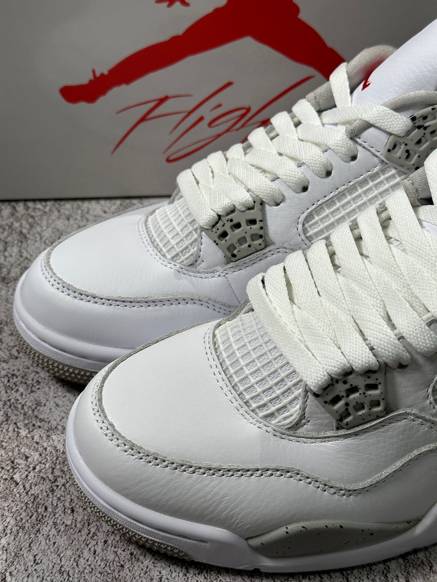 AJ4 Tech White