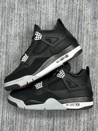 AJ4 BLACK CANVAS