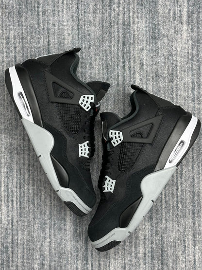 AJ4 BLACK CANVAS