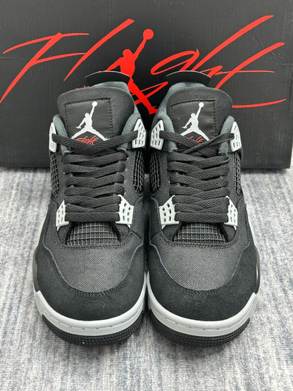 AJ4 BLACK CANVAS