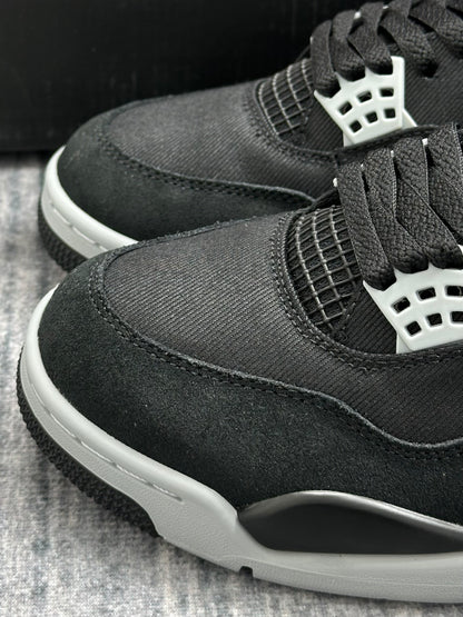 AJ4 BLACK CANVAS