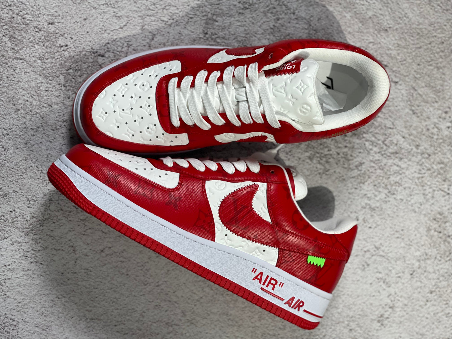 Air Force 1 Low LV White Red