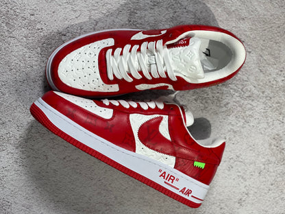 Air Force 1 Low LV White Red