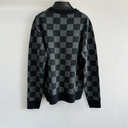 LV Embroidered Cotton Sweatshirt