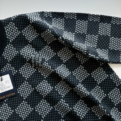 LV Embroidered Cotton Sweatshirt