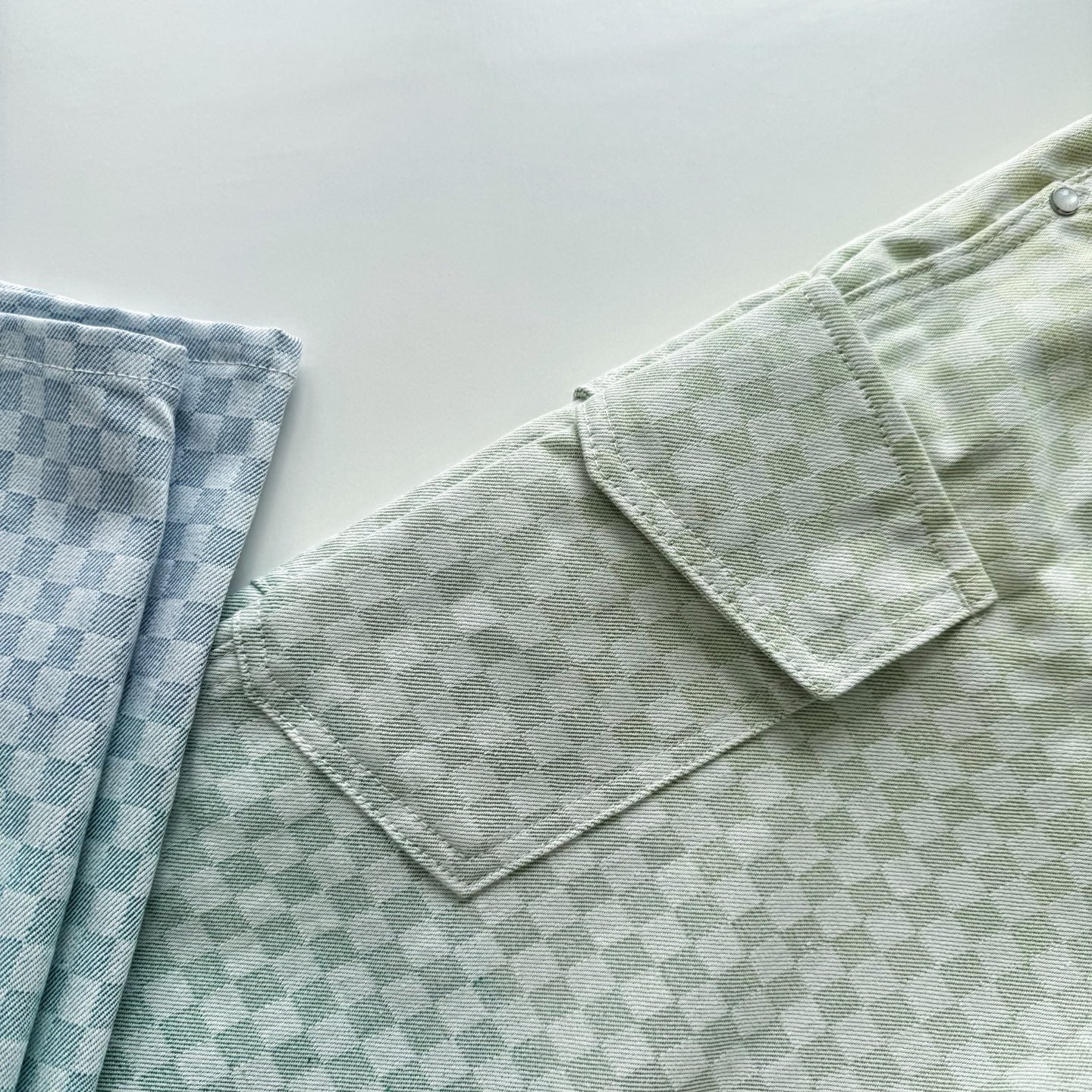 Lv Denim Cargo Pants