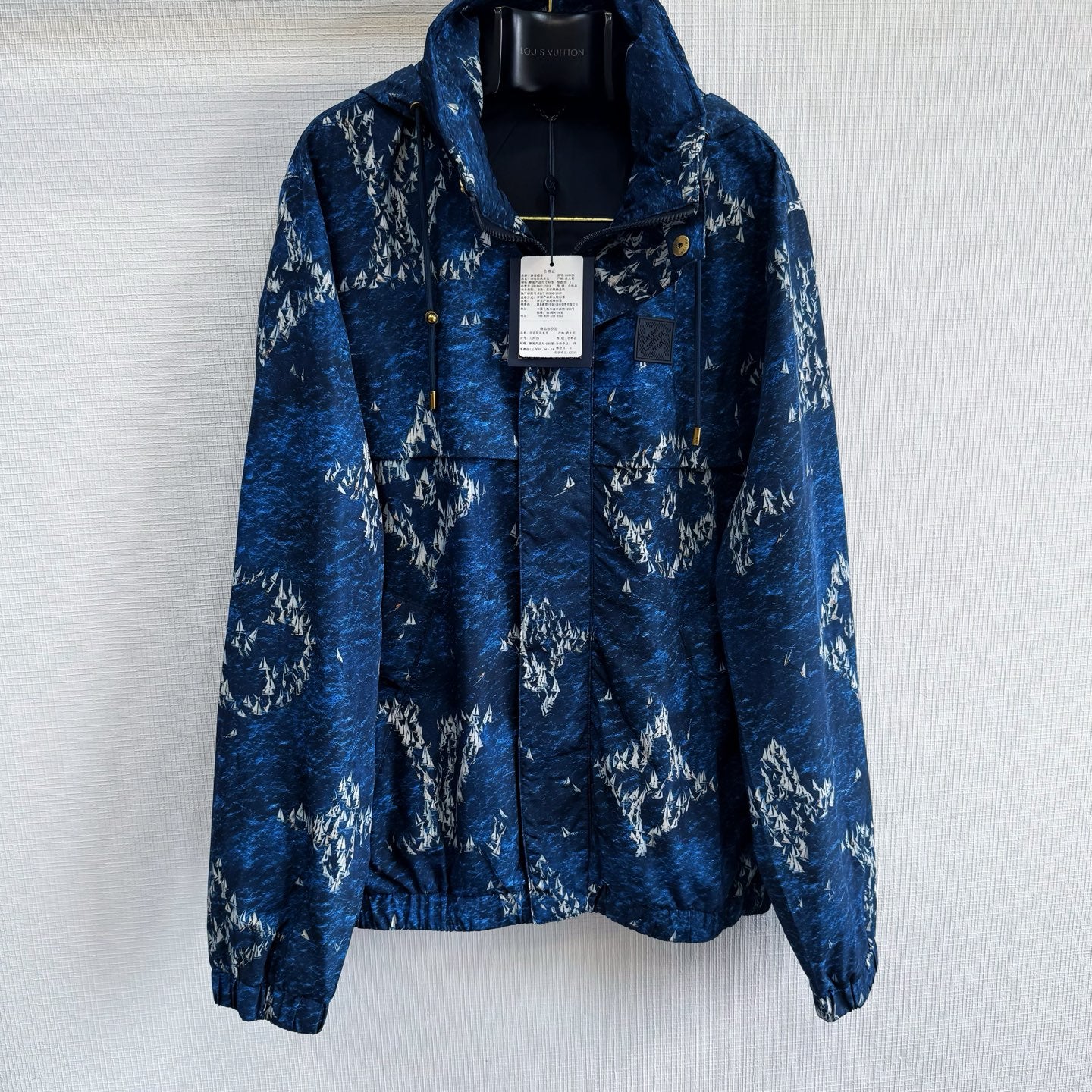 Lv Printed Monogram Windbreaker