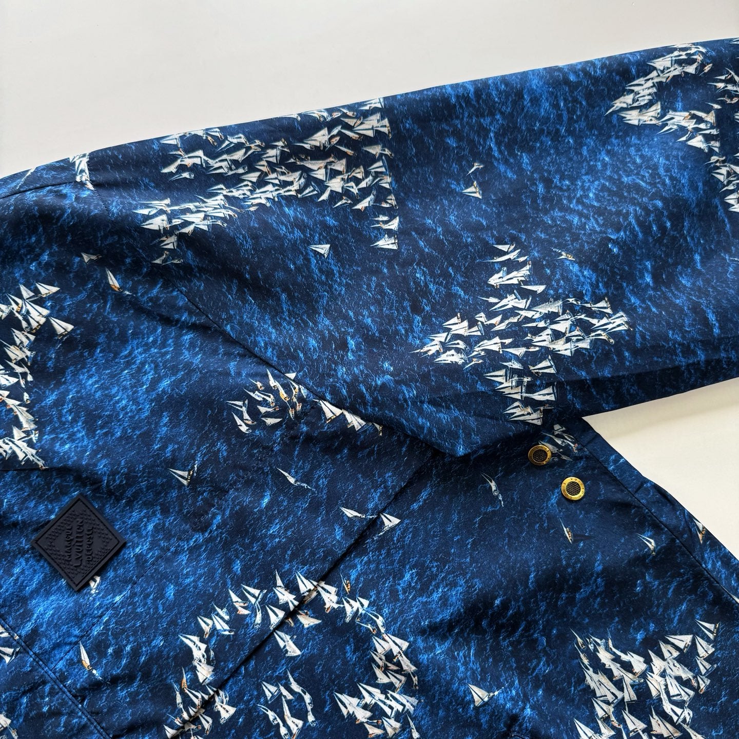 Lv Printed Monogram Windbreaker