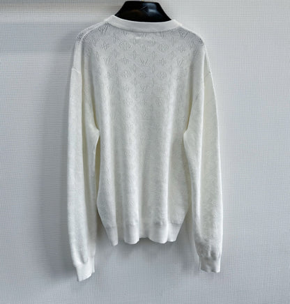 LV Cotton Monogram sweater