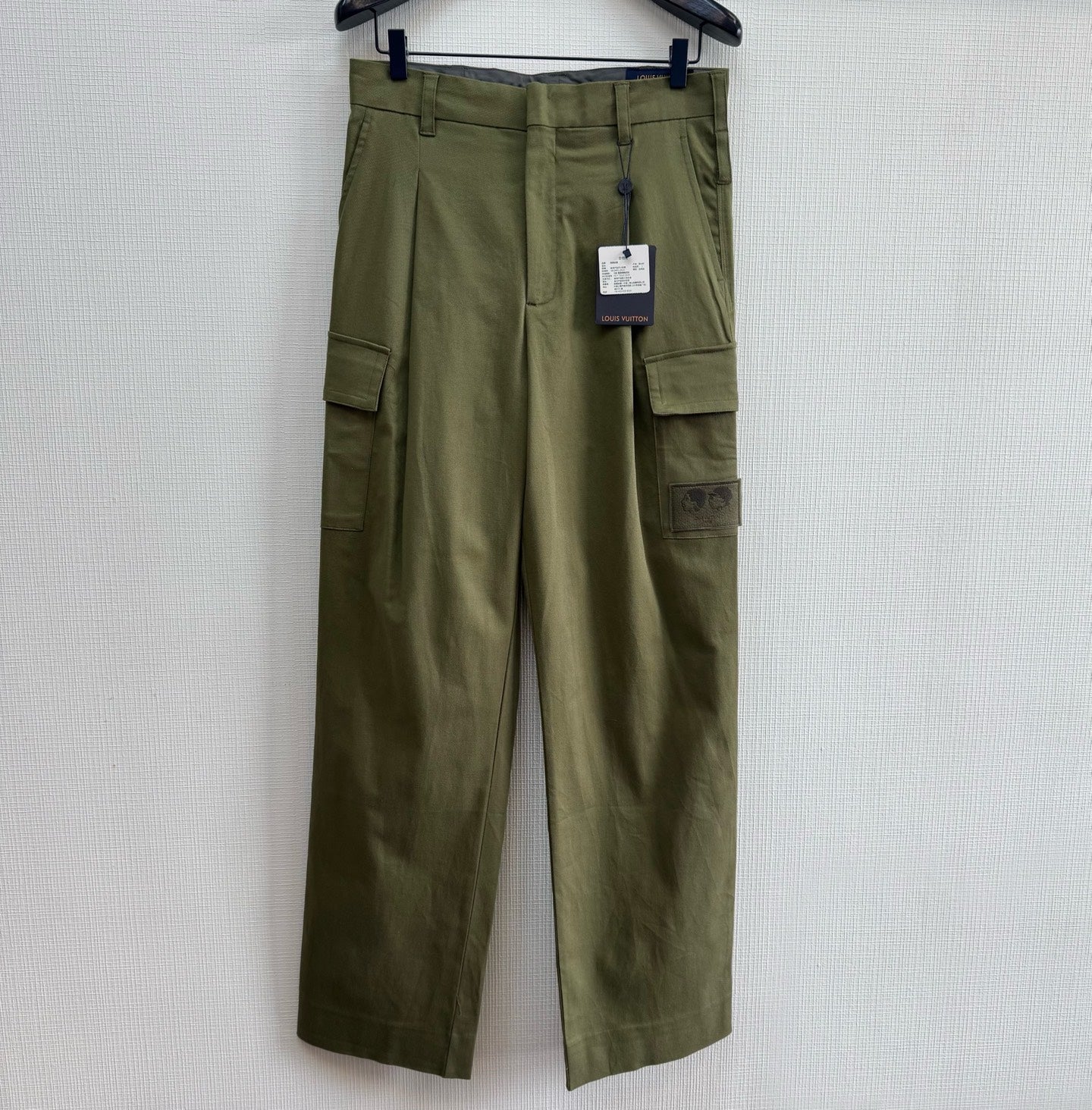 Lv Denim Cargo Pants
