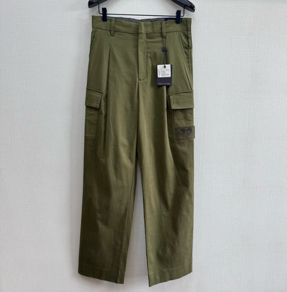 Lv Denim Cargo Pants