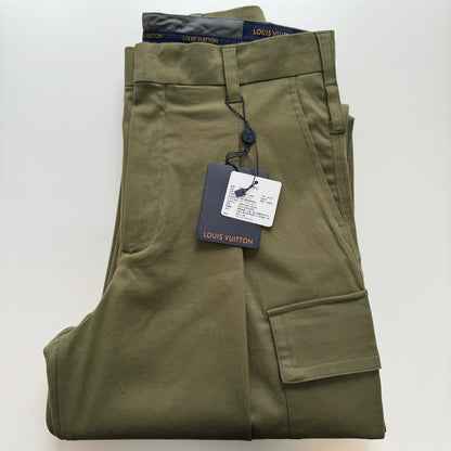 Lv Denim Cargo Pants