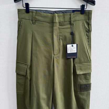 Lv Denim Cargo Pants