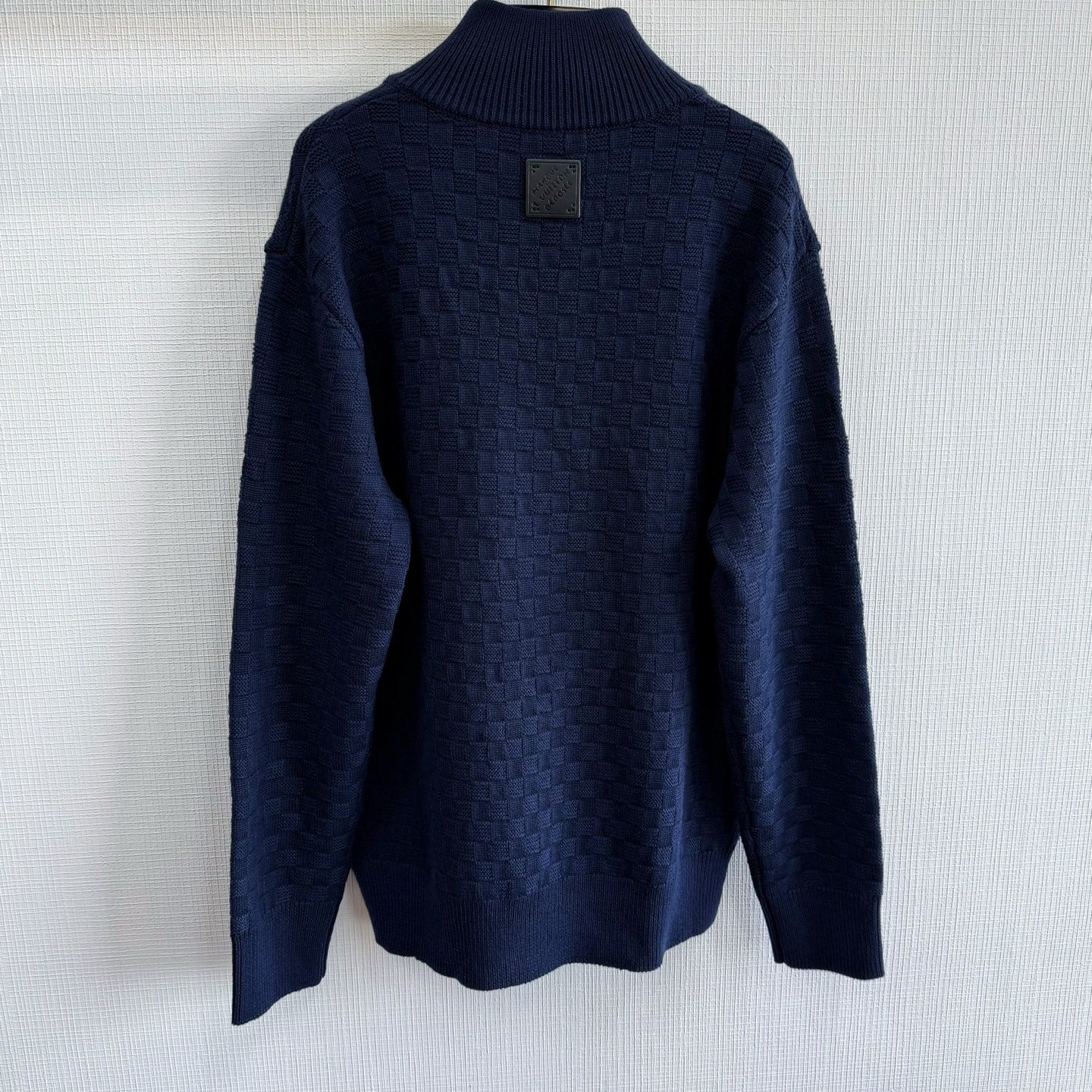Lv Cashmere-Wool Blend Half-Zip Pullover