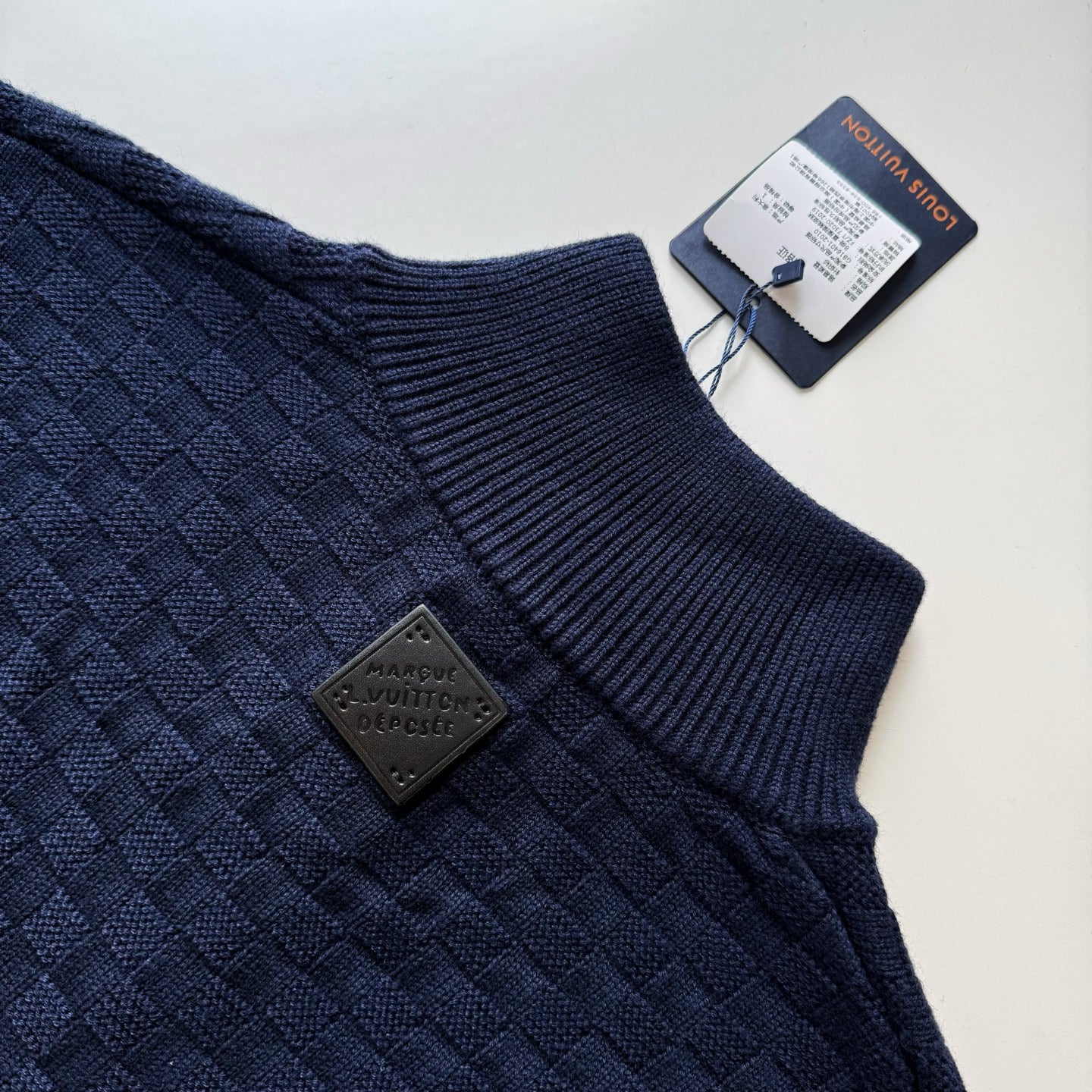 Lv Cashmere-Wool Blend Half-Zip Pullover