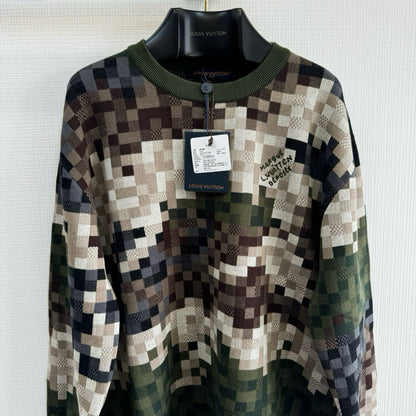 Lv Cotton Military Crewneck