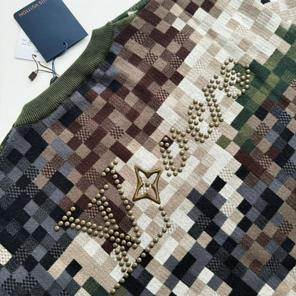 Lv Cotton Military Crewneck