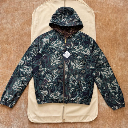 Lv Monogram Reversible Windbreaker