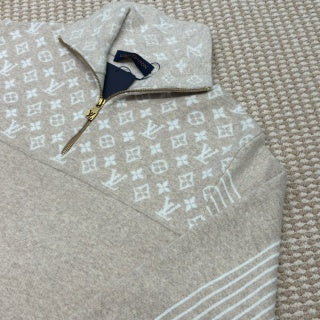LV Embroidered Cotton Sweatshirt