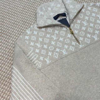 LV Embroidered Cotton Sweatshirt