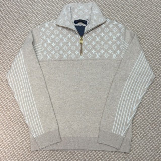 LV Embroidered Cotton Sweatshirt