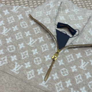LV Embroidered Cotton Sweatshirt