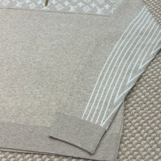 LV Embroidered Cotton Sweatshirt